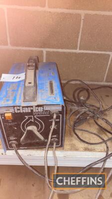 Clarke Weld Easi Arc 160N Stick Welder UNRESERVED LOT