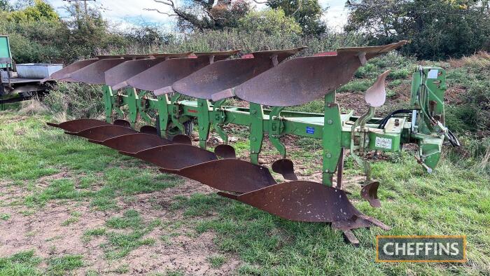 Dowdeswell DP7E 6furrow reversible plough Serial No: 921639263