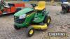 John Deere D140 48in cut c/w JD 22hp engine Hours: approx 206