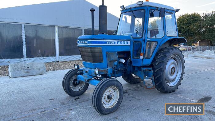 Ford 6700 Tractor Ser. No. B846713