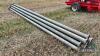 10no. Bauer 4.25ins x 6m irrigation pipes