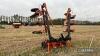 Stanhay S981 mounted folding 9row sugar beet drill