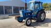 Ford 7600 2wd Tractor c/w PUH, PAS, 2x DSV, 14x34 wheels, rams Reg. No. YMJ 571S