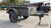 Bantam military trailer Circa 1940s/50s with NATO style hitch. The vendor reports the trailer has been barn stored and is from the same home as the previous lot Estimate £1,000 - £1,500 (10% + VAT (minimum £2.50 + VAT per lot)