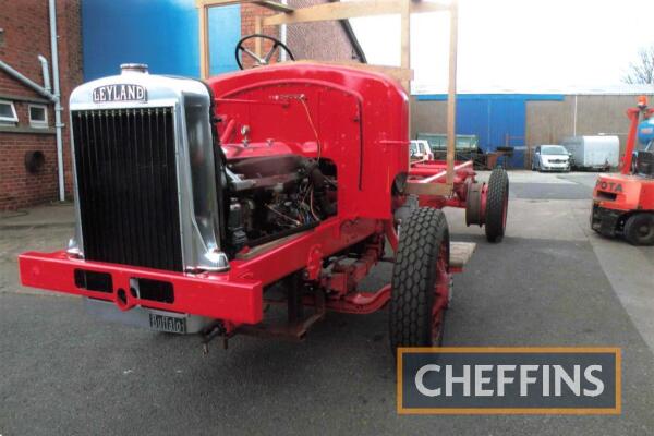 1931 LEYLAND Buffalo TQ3 chassis cab Reg. No. TV 5603 Chassis No. TQ3354 Engine No. 80725 The vendor informs us, that the Buffalo was first registered in February 1932 to H Gittins, Haulage Contractor of Bulwell, Nottingham. The engine has been profession