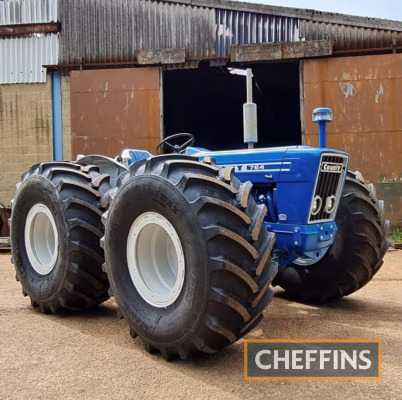 1976 COUNTY 764 4cylinder diesel TRACTOR Reg. No. MSJ 77P Serial No. 33540962840 Reported to have been completely rebuilt with no expense spared with work being carried out totalling over £40,000. Relocation forces reluctant sale