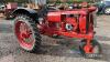 INTERNATIONAL FARMALL F12 4cylinder petrol TRACTOR Fitted with single row beet lifter, standing on new tyres. Ex-Holkham Hall