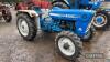 1977 FORD 3600 4WD diesel TRACTOR Serial No. A332467 Engine No. C218327 Showing just 2700 hours and fitted with power steering. Shod with 12.4x28 and 7.50x20 tyres.