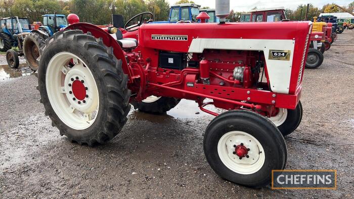 1969 McCORMICK INTERNATIONAL 634 4cylinder diesel TRACTOR Reg. No. MCK 501G Serial No. B614-682 Subject to a full rebuild over 4 years