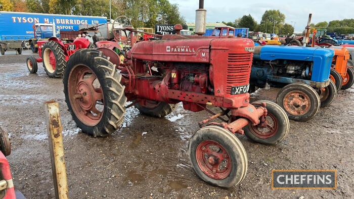 FARMALL Model M 4cylinder petrol TRACTOR Fitted with electric start and was subject to an engine rebuild c.50hours ago