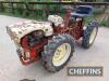 c1970 PASQUALI single cylinder petrol ARTICULATED TRACTOR An uncommon 4wd machine fitted with hydraulic lift. Engine is reported to turn but has not been running recently