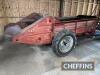 Massey Ferguson 508 trailed muck spreader, reported to be in good working order