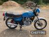 1979 496cc Honda CX500 project MOTORCYCLE Reg. No. N/A Frame No. 2020550 Engine No. PC02E-2001090 An Italian registered machine that was purchased second hand by an Australian to tour Europe. A replacement engine was fitted in the UK in 2004 (receipts sup