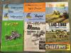 Combine sales leaflets for Claas SF, SP, SP55, Super Junior, Super 500, Huckepack, Bamford Clayson M73/MZ100 and Land-Lord M-140