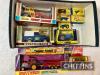 Matchbox, Dinky, Britains, a qty of die cast farm toys, all boxed (10)