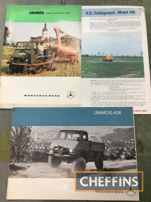 Unimog sales leaflets for the original Unimog and Unimog 406