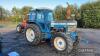 FORD 8200 6cylinder diesel TRACTOR Serial No. B380804 Fitted with Schindler 4wd front axle, 3no. Spool valves, dual power