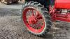 INTERNATIONAL FARMALL F12 4cylinder petrol TRACTOR Fitted with single row beet lifter, standing on new tyres. Ex-Holkham Hall - 13