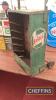 Castol Oil bottle rack trolley for restoration - 2