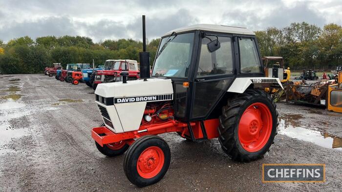 1983 DAVID BROWN 1190 3cylinder diesel TRACTOR Reg. No. WPA 176Y Serial No. 1034452 Stated to be in good working condition