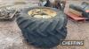 County Fordson 16.9-30 wheels with Goodyear tyres