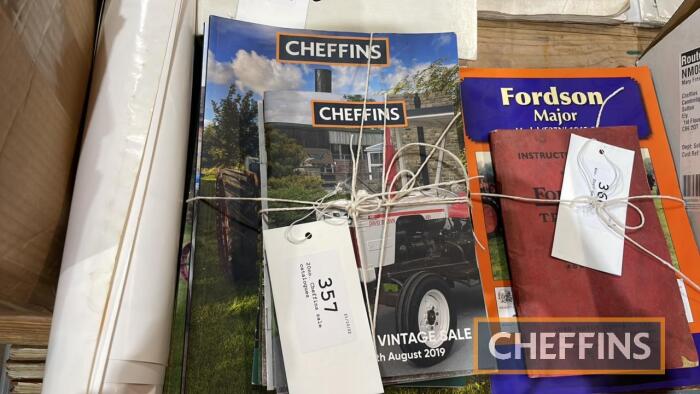 20no. Cheffins sale catalogues