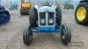 FORDSON Major 4cylinder diesel TRACTOR A new performance example fitted with Ford wheel weights and linkage - 2