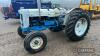 FORDSON Major 4cylinder diesel TRACTOR A new performance example fitted with Ford wheel weights and linkage - 3