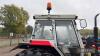 1996 MASSEY FERGUSON 372 diesel 4wd TRACTOR Fitted with low profile cab, Trima Professional parallel lift loader and joystick control c/w work lights, beacon and rear wiper. Showing 1,933 hours - 21