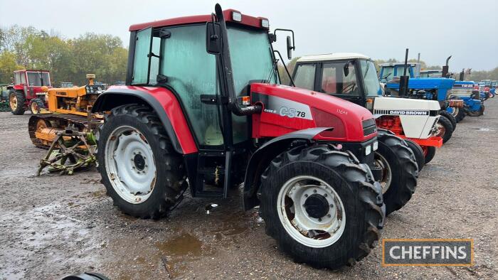 2002 CASE CS78 6cylinder diesel TRACTOR Serial No. DBD0060107 Showing 2,220 hours