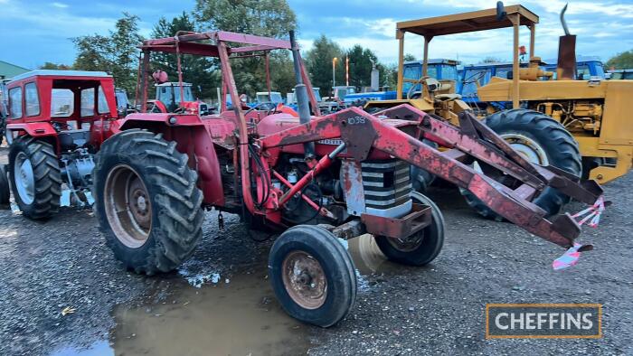 MASSEY FERGUSON 185 4cylinder diesel TRACTOR Serial No. 185308282