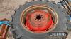 Pr. 12.4x28 wheels and tyres, ex-Massey Ferguson 135 - 2