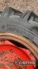 Pr. 12.4x28 wheels and tyres, ex-Massey Ferguson 135 - 4