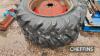 Pr. 12.4x28 wheels and tyres, ex-Massey Ferguson 135 - 7