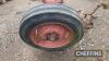 Massey Ferguson 35 front axle with wheels - 3