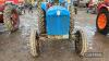 FORDSON Major 4cylinder diesel TRACTOR Fitted with new cowle, wings and bonnet, stated to be a good runner - 2