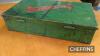 A scarce genuine Ransomes toolbox, reported to be in good order, 13x7x3ins - 5