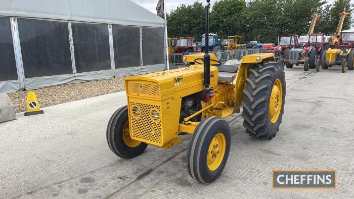 Massey Ferguson 40 Diesel Tractor c/w document in office