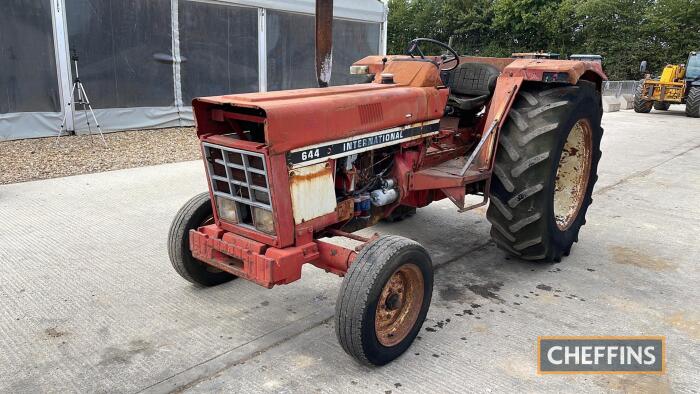 International 644 2wd Tractor Ser. No. GD30151F006599