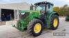 John Deere 6155R Tractor c/w 50k, Auto Quad, TLS, front & cab suspension Reg. No. SV65 YBS