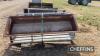 Cattle Feed Trough c/w hay rack - 8