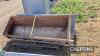 Cattle Feed Trough c/w hay rack - 5