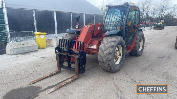 Manitou MLT 633 Telehandler c/w TLS turbo, PUH Reg. No. V721 GJN Ser. No. 140260