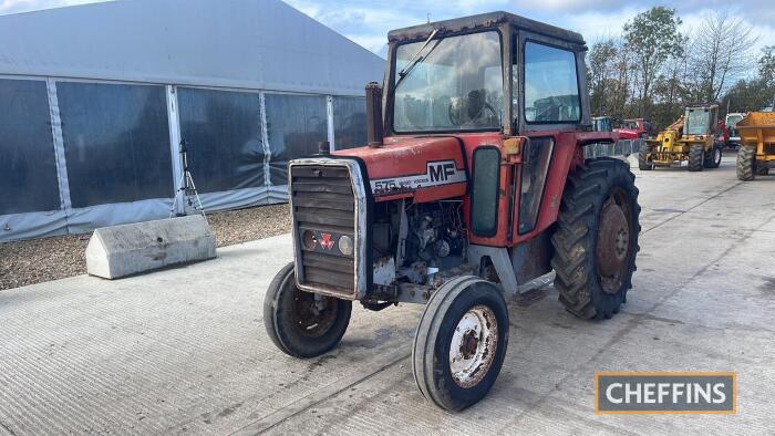 Massey Ferguson 575 2wd Tractor Reg. No. EAT 419T Ser. No. 269294