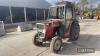 Massey Ferguson 154S Tractor Reg. No. E114 YKE Ser. No. 133C0050