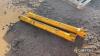 Qty of Fork Covers (yellow) UNRESERVED LOT - 5