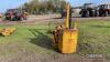 McConnel PA25 Hedgecutter c/w right hand cut, cable control, hammer flails