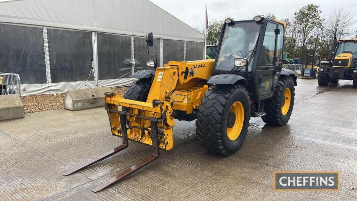 2009 JCB 526-56 Agri Telehandler c/w Q-fit headstock Hours 7648 Reg. No. DX09 JYO Ser. No. JCB5ASSMJ91447632