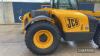 2009 JCB 526-56 Agri Telehandler c/w Q-fit headstock Hours 7648 Reg. No. DX09 JYO Ser. No. JCB5ASSMJ91447632 - 7