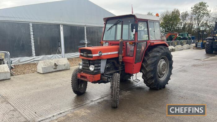 Massey Ferguson 155 Tractor c/w cab Ser. No. 149346